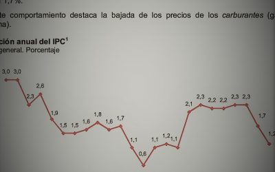 EL IPC ADELANTADO DE 2018 EN EL 1,2%