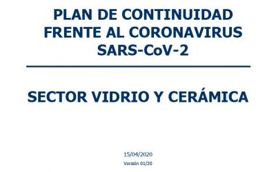 PLAN DE CONTINUIDAD FRENTE AL CORONAVIRUS SARS-CoV-2